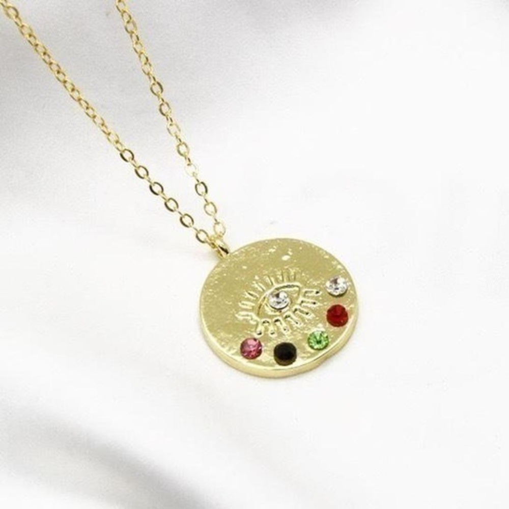 Colorful Evil Eye Necklace